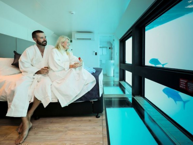 Underwater Hotel Opens in Australia on Great Barrier Reef The 32room